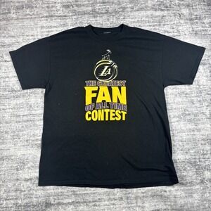 Los Angeles Lakers "Greatest Fan Of All Time" T-Shirt--SGA/NEW/XL